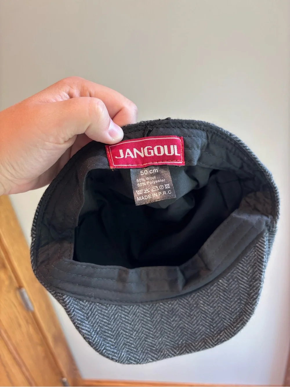 Kids Wool Tweed Newsboy Flat Cap Herringbone Boy Infant Toddler Child Youth Hat